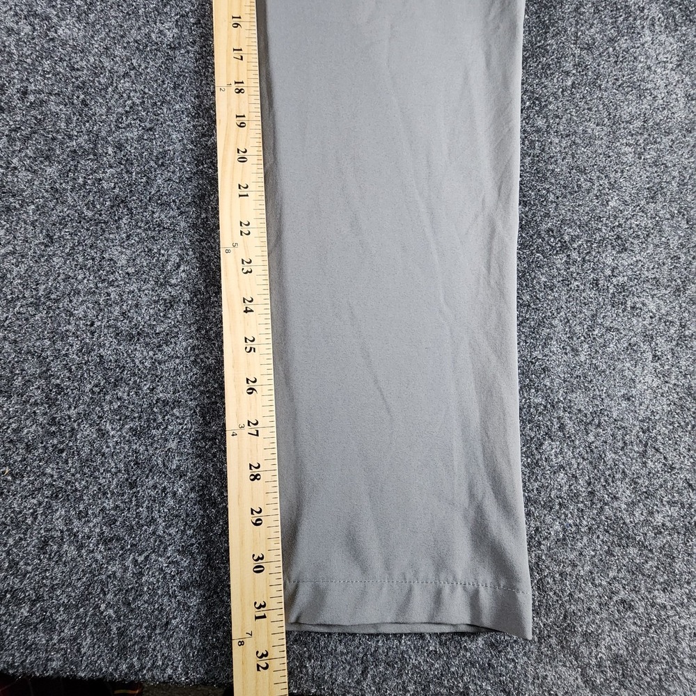 Birdie Bound Men's Golf Pants 34x32 Gray Stretch Performance Flat Front Active - Picture 12 of 13